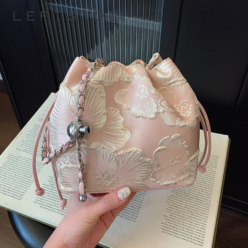 Exquisite Women's Chain Bucket Bags - Summer Collection