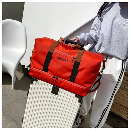 Elegant Oxford Travel Duffle Bag