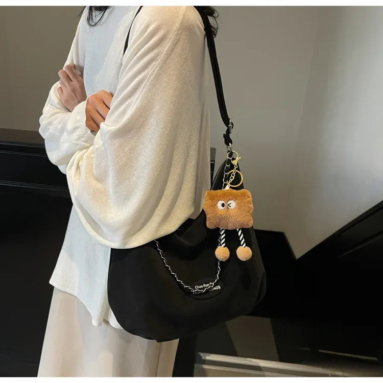 Elegant Retro Women's Shoulder Bag - Autumn Collection