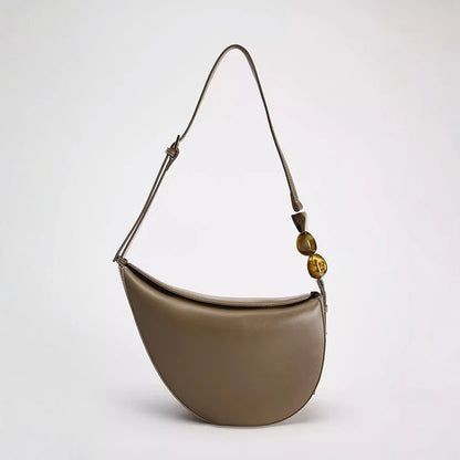 Exquisite Asymmetric Stone Shoulder Bag