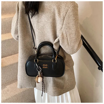 Elegant Retro Women's Crossbody Bowling Bag