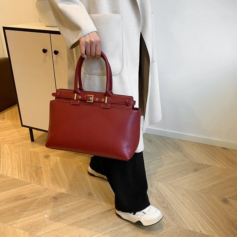 Elegant Vintage Women's Top-Handle Bags