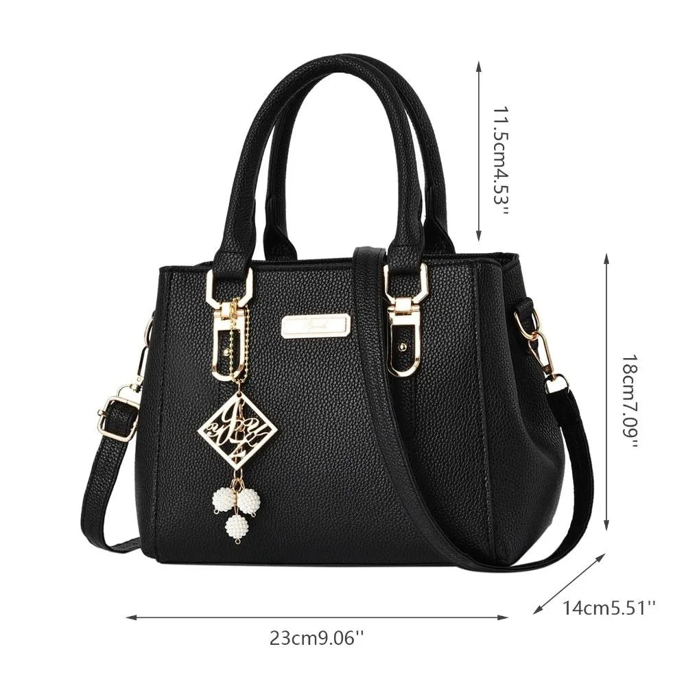 Elegant PU Leather Women's Shoulder Bag