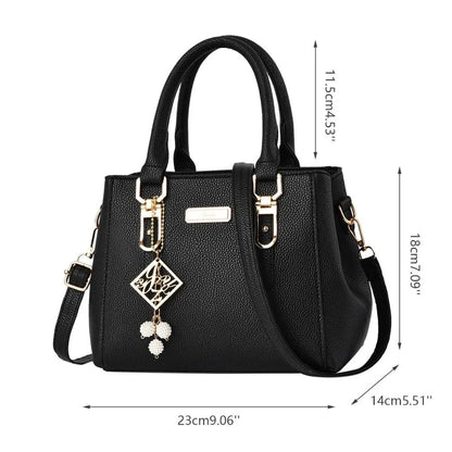 Elegant PU Leather Women's Shoulder Bag
