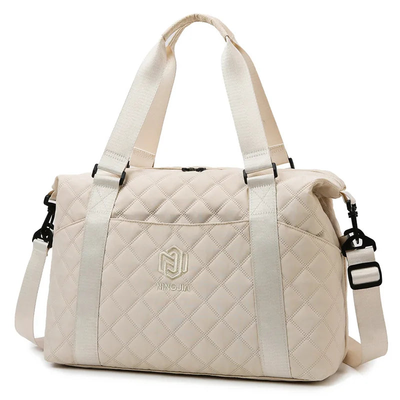 Elegant Oxford Women's Waterproof Travel Bag