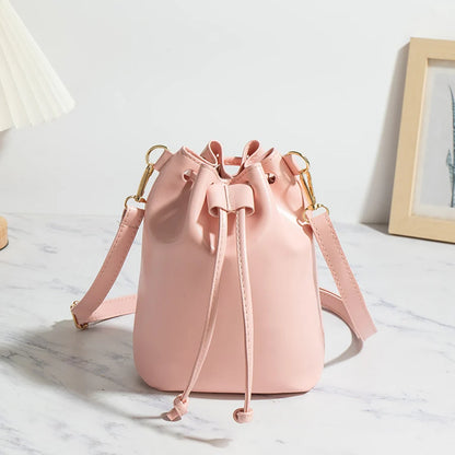 Elegance Defined: Women's PU Leather Bucket Bag