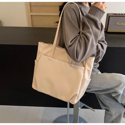 Elegant Canvas Tote Bag for Women - Versatile & Chic
