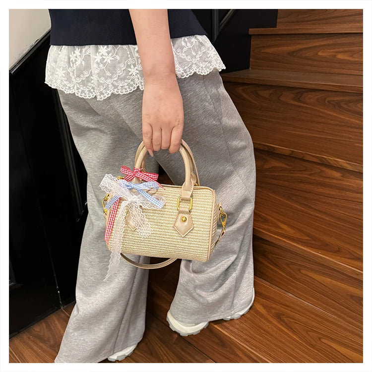 Exquisite Summer Woven Handbag for Women