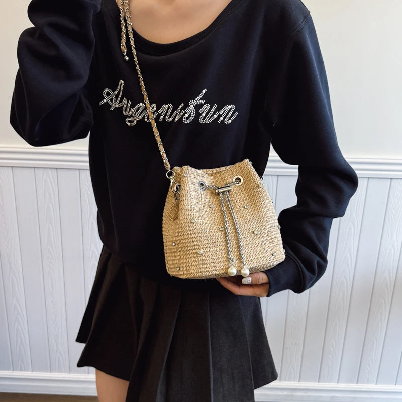 Exquisite Women's Chain Bucket Bags - Summer Collection