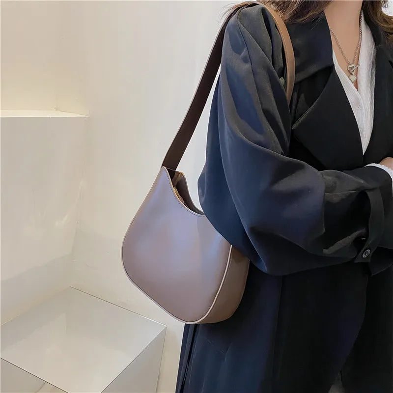Elegant PU Leather Crossbody Bag for Women