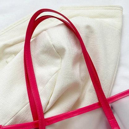 Elegant Transparent PVC Shoulder Bag Set for Women