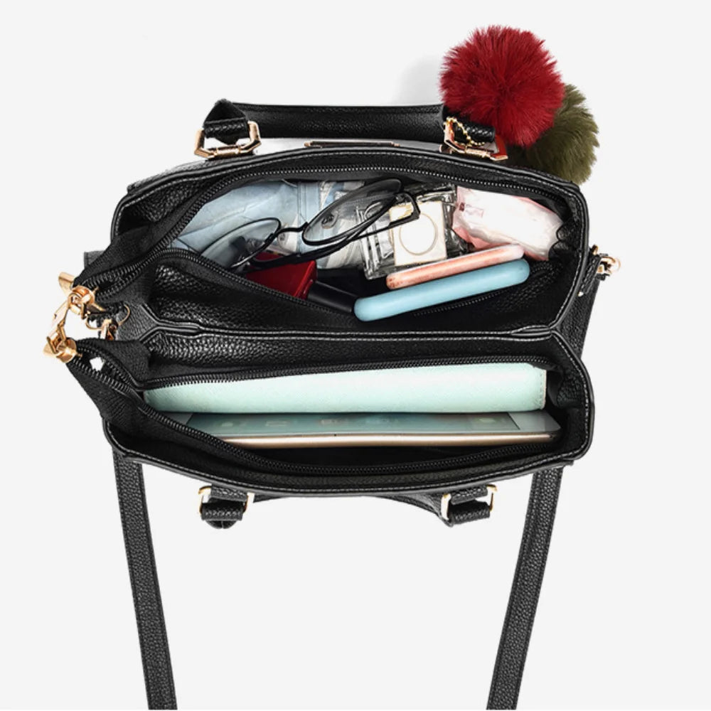 Elegant PU Leather Women's Shoulder Bag
