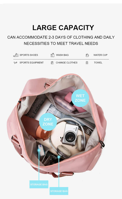 Elegant Women's Waterproof Travel Tote Bag