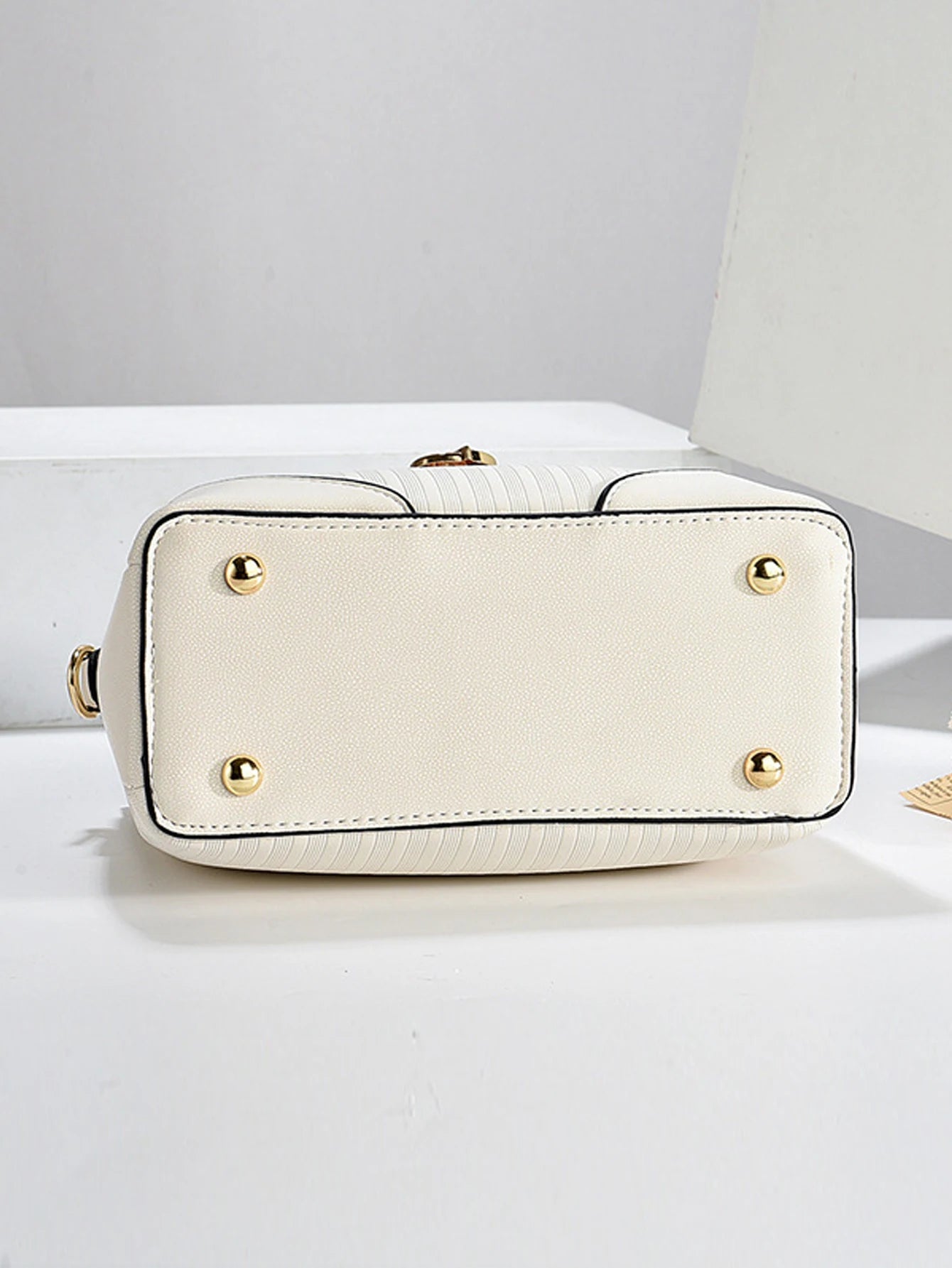 Exquisite Women's PU Leather Bucket Bag - Elegant Style