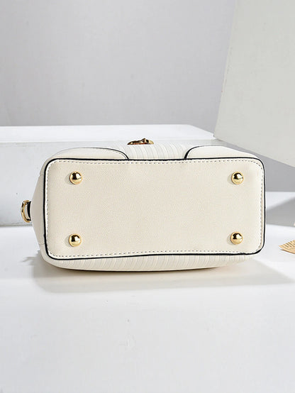 Exquisite Women's PU Leather Bucket Bag - Elegant Style