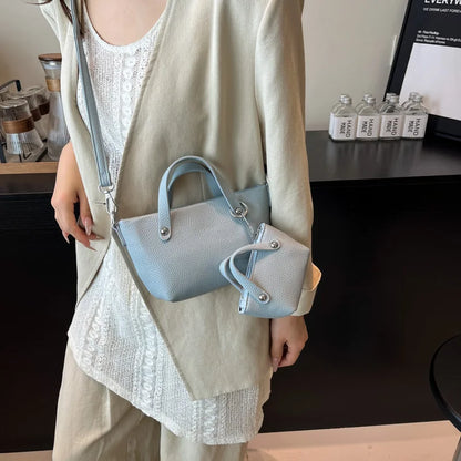 Exquisite 2-Piece Bucket Crossbody Bags for Women