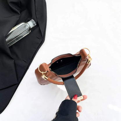 Elegant PU Leather Women's Underarm Bag