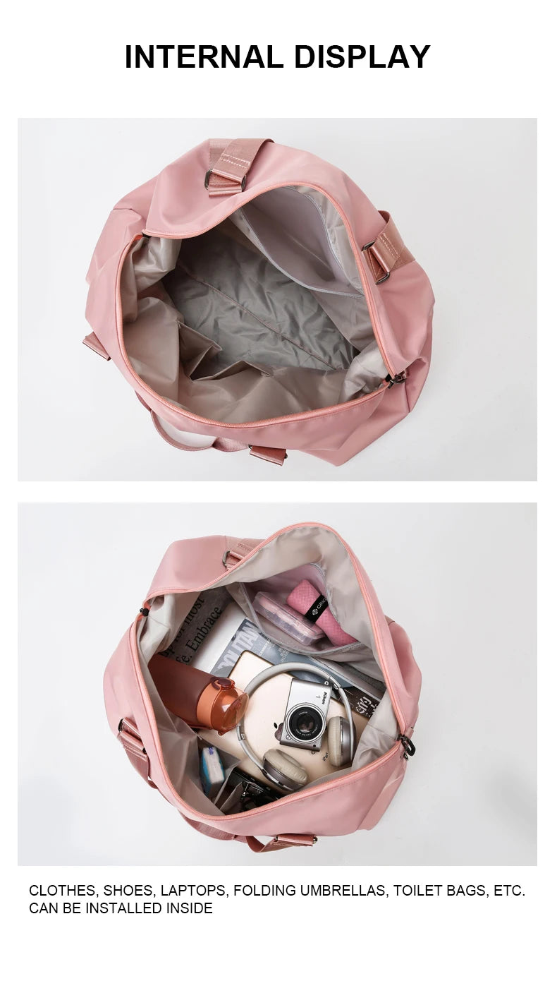 Elegant Women's Waterproof Travel Tote Bag