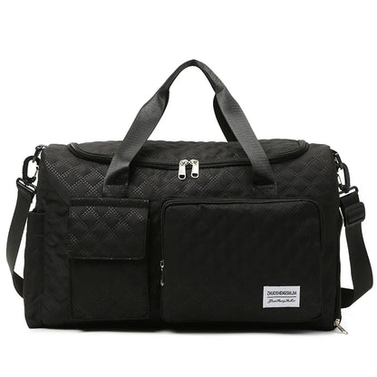 Elegant Oxford Quilted Women's Travel Handbag