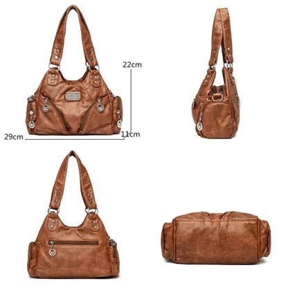 Exquisite PU Leather Women's Shoulder Bag