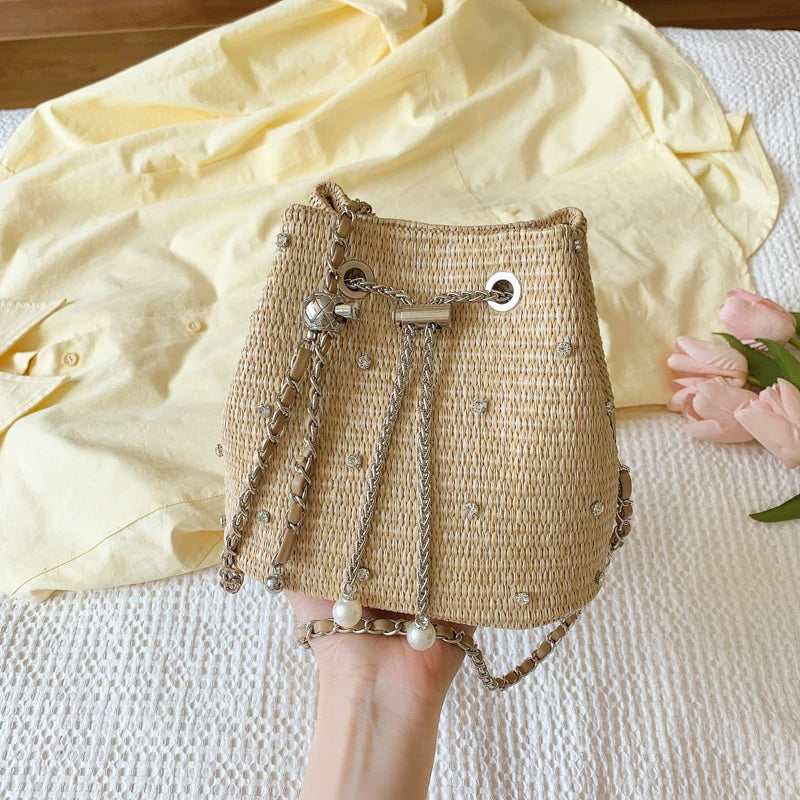 Exquisite Women's Chain Bucket Bags - Summer Collection