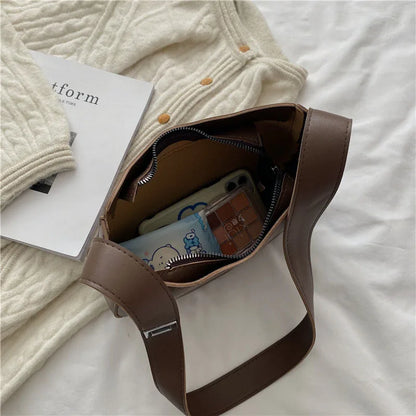 Elegant PU Leather Crossbody Bag for Women