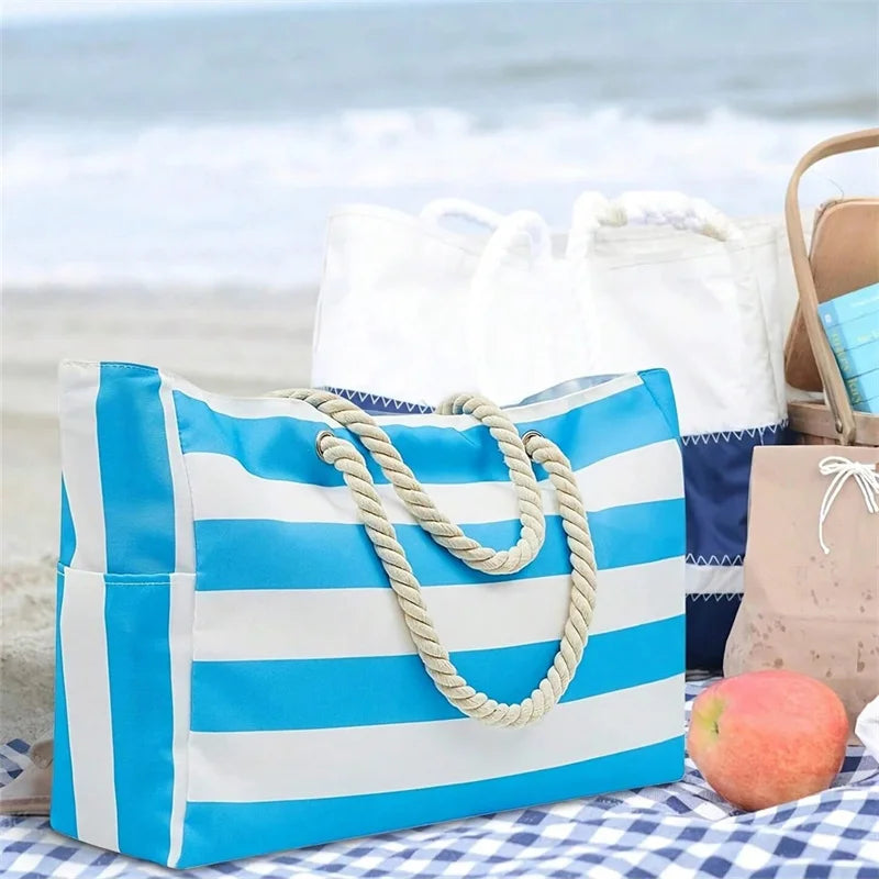 Elegant Waterproof Beach Tote for Women