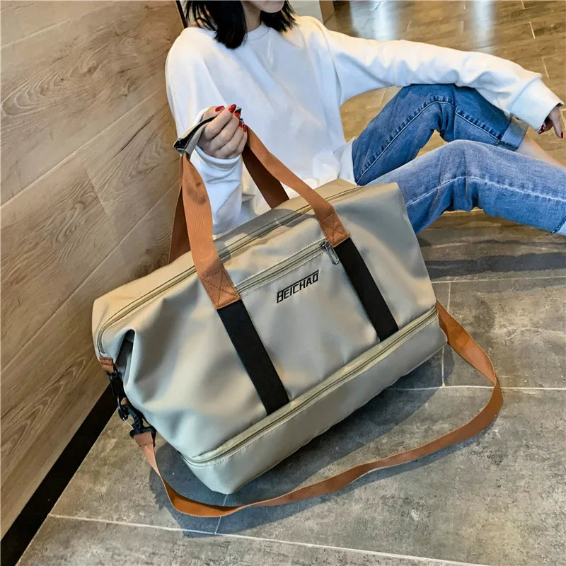 Elegant Oxford Travel Duffle Bag