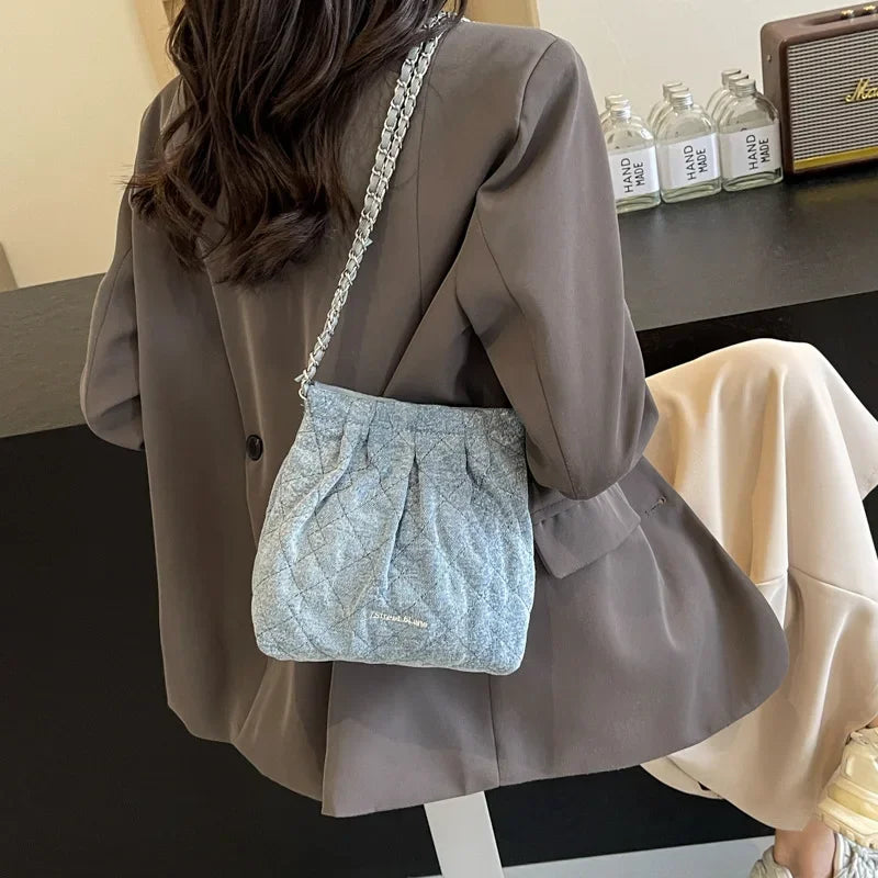 Elegant Minimalist Women's Chain Shoulder Bag
