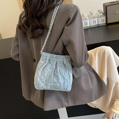 Elegant Minimalist Women's Chain Shoulder Bag