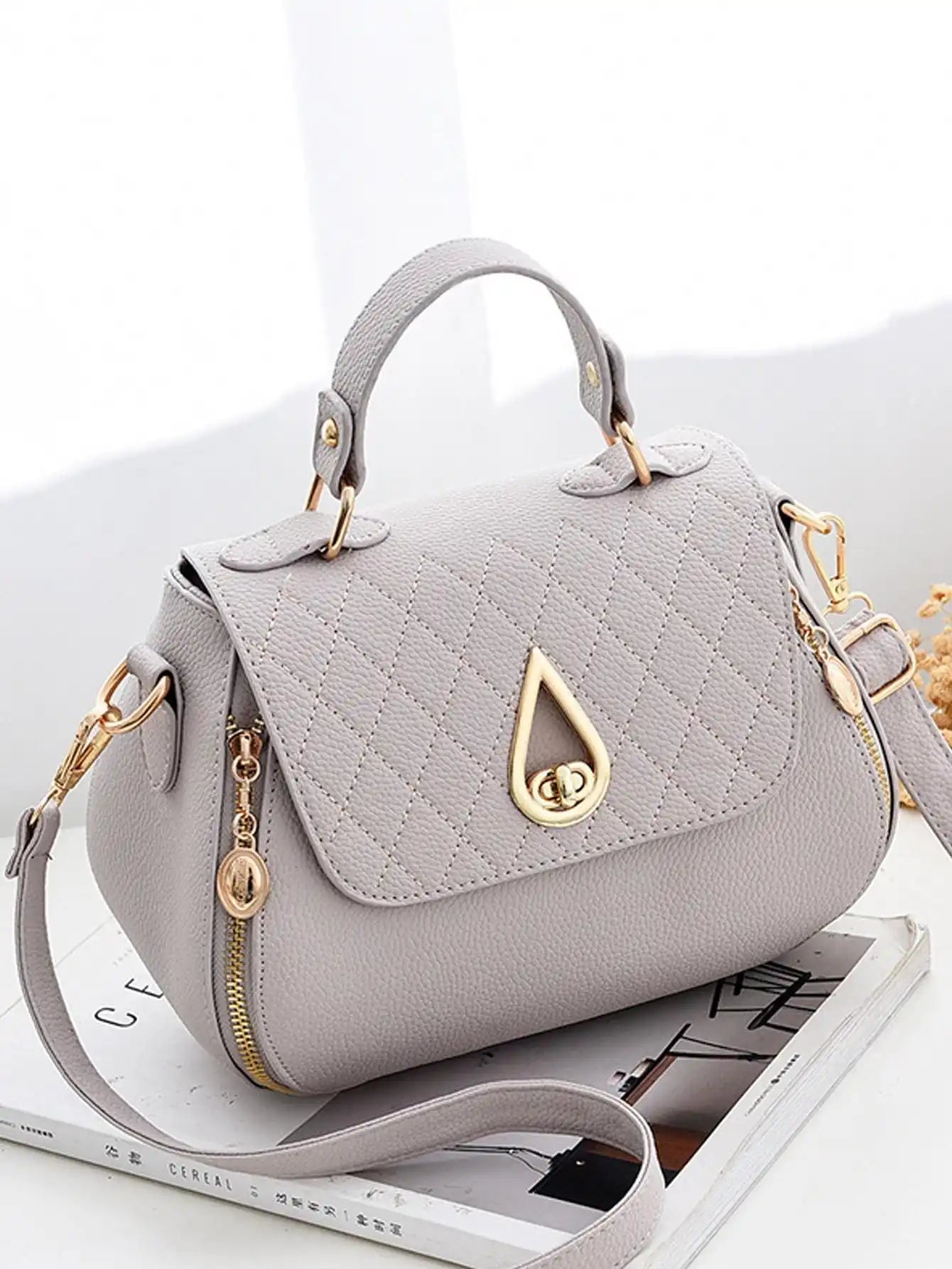 Exquisite Women's One-Shoulder Bucket Bag