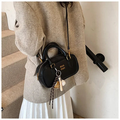 Elegant Retro Women's Crossbody Bowling Bag