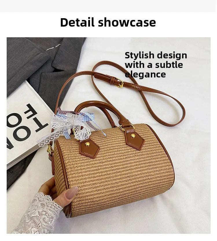 Exquisite Summer Woven Handbag for Women