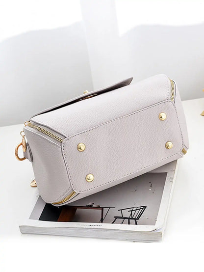 Exquisite Women's One-Shoulder Bucket Bag