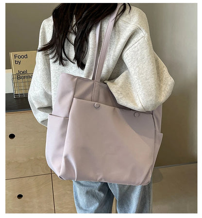 Elegant Canvas Tote Bag for Women - Versatile & Chic