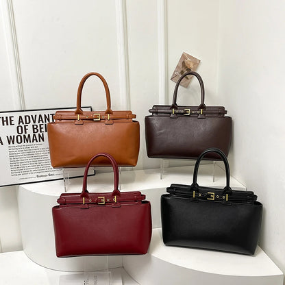Elegant Vintage Women's Top-Handle Bags