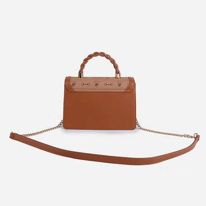 Elegant Top Handle Women's Shoulder Bag