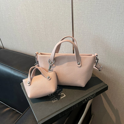 Exquisite 2-Piece Bucket Crossbody Bags for Women