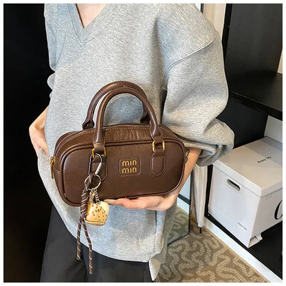 Elegant Retro Women's Crossbody Bowling Bag