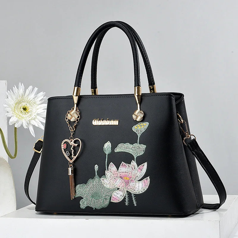 Exquisite Embroidered Women's Luxury Handbag
