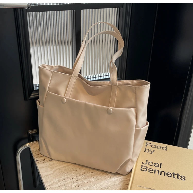 Elegant Canvas Tote Bag for Women - Versatile & Chic
