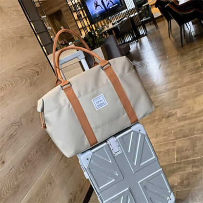Elegant Women's Multifunctional Travel Duffle Bag