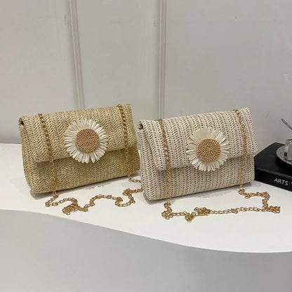 Exquisite Rattan Bohemian Shoulder Bag