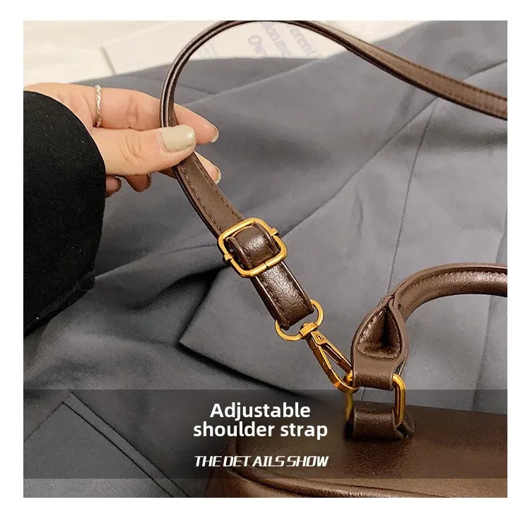 Elegant Retro Women's Crossbody Bowling Bag