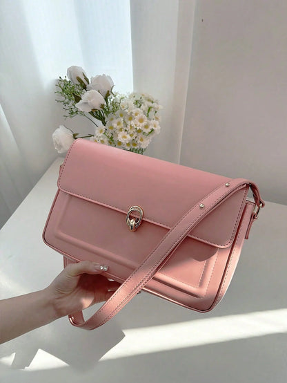 Exquisite Women's Retro Baguette Shoulder Bag