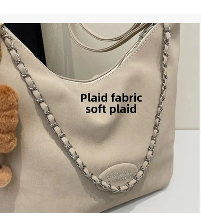 Elegant Retro Women's Shoulder Bag - Autumn Collection