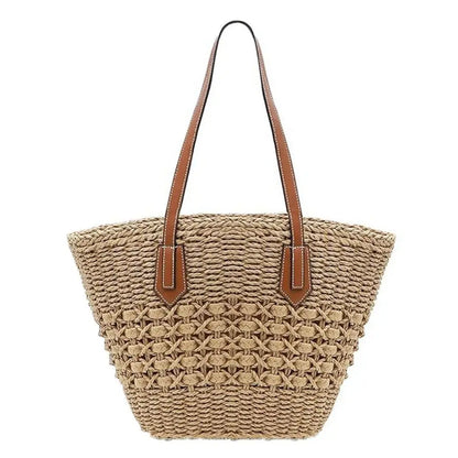 Exquisite Women's Woven Straw Tote Bag