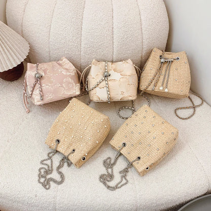 Exquisite Women's Chain Bucket Bags - Summer Collection