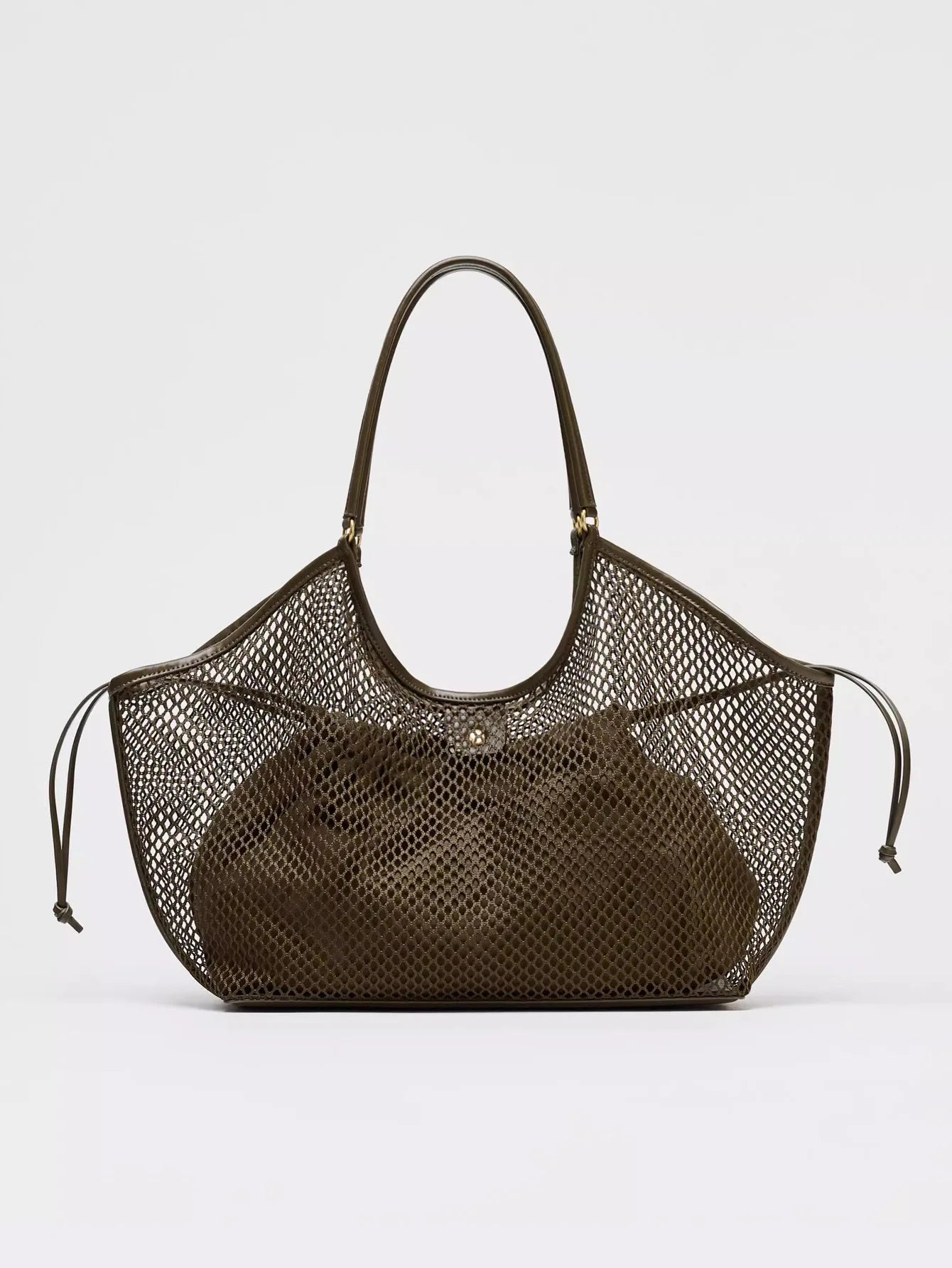 Exquisite Mesh Beach Tote Bag for Women
