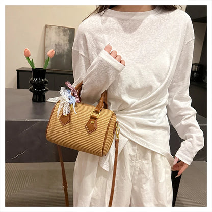 Exquisite Summer Woven Handbag for Women